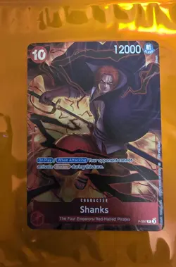 One Piece TCG Shanks P-097 Promo English Edition - Image 1