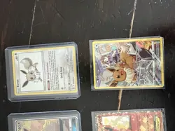 HIGH END Pokemon TCG 4 Card Lot Eevee, Flareon, Eevee GX Basic & GX - Image 3