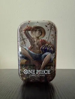 One Piece Card Game Tin Pack (OP-13) Vol. 2 - Luffy (Factory Sealed) - Image 1