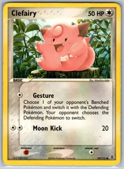 Clefairy FireRed & LeafGreen 59/112 MP-HP Pokemon Card - Image 1