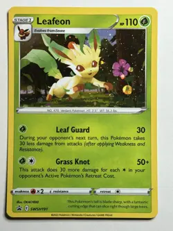 Leafeon - SWSH: Sword & Shield Promo Cards SWSH191 Pokemon card NM - Image 1