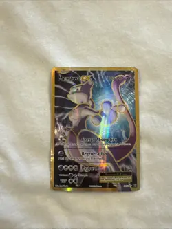 Pokemon Mewtwo EX Full Art TCG Card Evolutions 2016, 103/108 - Image 1