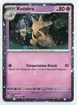 Kadabra - (Cosmos Holo) 064/165 Miscellaneous Cards & Products Promo Holo NM - Image 1