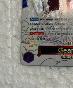 One Piece Card Game - Gear Two (Alt Art / Manga Event) - OP11-080 - English - Image 4