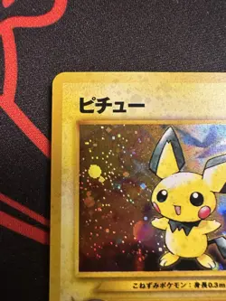 Pichu No.172 Pokemon Card Japanese Neo Genesis 1996 Vintage Holo - Image 2
