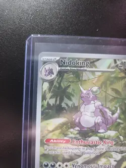 Pokemon TCG Nidoking Scarlet & Violet 151 Illustration Rare Card 174/165 - Image 3
