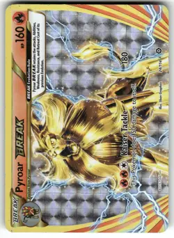 Pyroar BREAK 24/114 XY - Steam Siege LP Pokemon Card TCG - Image 1