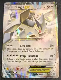 Lugia EX Ultra Rare XY - Ancient Origins 68/98 LP Pokemon Card - Image 1