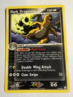 Dark Dragonite 15/109 Team Rocket Returns Non-Holo Pokemon Card TCG LP/NM - Image 1