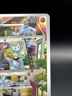 Machoke 177/165 SV Scarlet & Violet 151 Full Art Holo Pokemon Card - Image 3