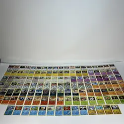 128 X Team Up SM Pokemon Cards Bundle Common Uncommon Rare Inc Prism Star Card - Image 1