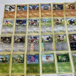 XY Base Set Pokemon Card Bundle x129 TCG Holo Rare Common Uncommon No Duplicates - Image 2