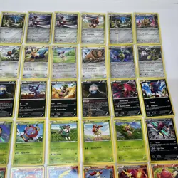 XY Base Set Pokemon Card Bundle x129 TCG Holo Rare Common Uncommon No Duplicates - Image 4