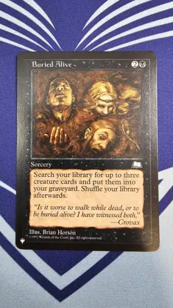 Buried Alive List ( Weatherlight) - Image 1