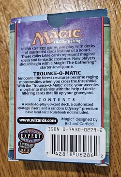 MTG Odyssey - Trounce-O-Matic Theme Deck, Open, Excellent/NM - Image 3