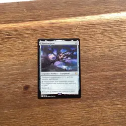 Shadowspear Legendary, Artifact - equipment ￼2020 Magic The Gathering - Image 1