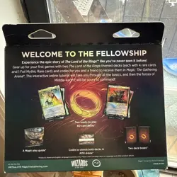 Magic The Gathering The Lord of the Rings Tales of Middle-earth Starter Kit 195166205717 - Image 2