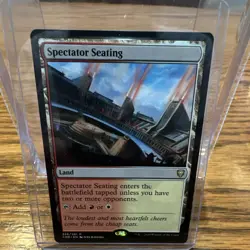Magic: The Gathering Spectator Seating Commander Legends Rare Land 356 - Image 1