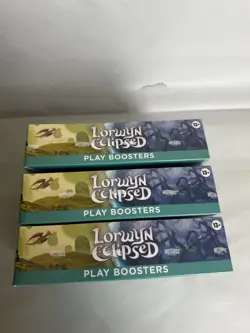 3x Magic The Gathering Lorwyn Eclipsed Play Booster Box LOT OF 3 PLAY BOXES New - Image 4