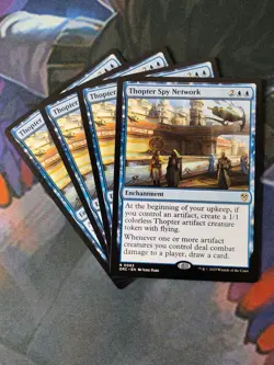 Thopter Spy Network x 4 | 7% Off 2+ | Aetherdrift | NM | MTG - Image 1