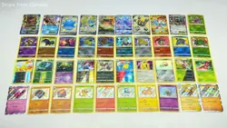 Lot of 40 Shiny Pokemon TCG Trading Cards (Vintage & Modern) - Image 1