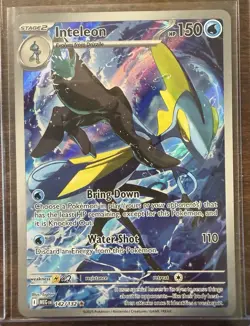 Pokemon TCG Inteleon Illustration Rare #142/132 Mega Evolutions NM - Image 1