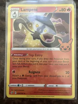Litwick 031/192 - Pokemon Trick or Trade Stamp - NM/M - Image 1
