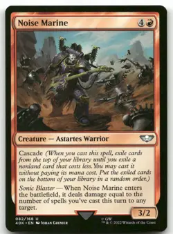Noise Marine #82 MTG Warhammer NM X1 - Image 1