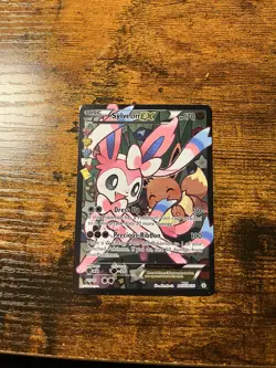 Pokemon Sylveon EX Full Art Generations: Radiant Collection Holo RC32/RC32-NM!! - Image 1