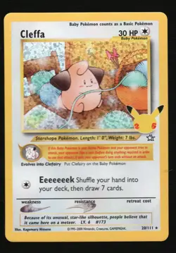 Pokemon Cleffa Celebrations: Classic Collection #20/111 NM - Image 1