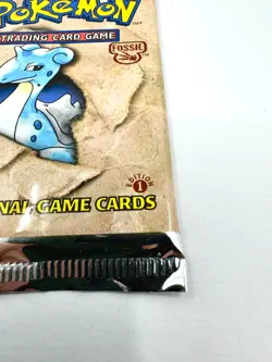 21.22g HEAVY 1st Edition Fossil Lapras Pokemon TCG Sealed Booster Pack - Image 3