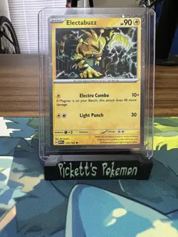 Pokemon 151 Electabuzz 125/165 Cosmos Holo Near Mint NM/Pack Fresh - Image 1