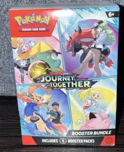 Pokemon TCG Journey Together Booster Bundle SEALED - 6 Booster Packs - Image 1