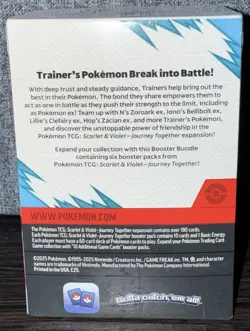 Pokemon TCG Journey Together Booster Bundle SEALED - 6 Booster Packs - Image 2