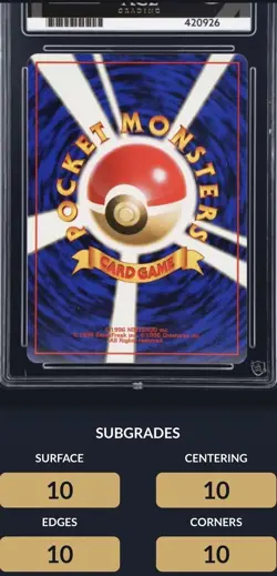Rocket's Moltres Gym Heroes #146 Pokemon 1998 - ACE 10 GEM MINT - POP 2 - Image 2