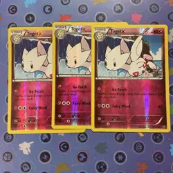 Pokemon TCG Togetic Reverse Holo 44/108 Uncommon XY:Roaring Skies Lot Of 3 NM/LP - Image 1