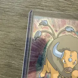 2000 Topps Chrome Pokemon Series 2 #128 Tauros - Image 3