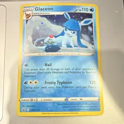 Pokemon Glaceon SWSH192 Sword & Shield Promo Stage 1 Holo 110 HP - Image 1