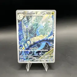 Pokemon Dragonair Illustration Rare Full Art Holo Scarlet & Violet 151 181/165 - Image 1