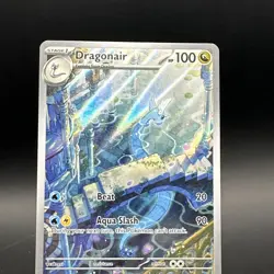 Pokemon Dragonair Illustration Rare Full Art Holo Scarlet & Violet 151 181/165 - Image 4