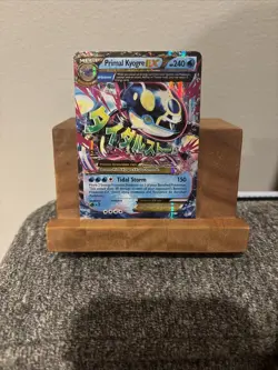 Pokemon TCG Mega Primal Kyogre EX 55/160 Primal Clash Ultra Rare LP - Image 1