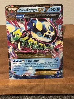 Pokemon TCG Mega Primal Kyogre EX 55/160 Primal Clash Ultra Rare LP - Image 4