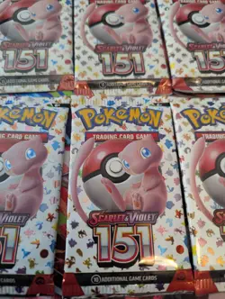 ***LOT x10*** Pokemon TCG ~ Scarlet & Violet 151 Booster Pack ~ Factory Sealed - Image 2