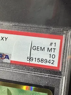PSA 10 Pokemon Venusaur EX 1/108 Evolutions Holo (Cracked Slab) Read Description - Image 2