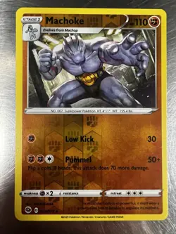 Pokemon TCG Machoke Champion's Path 025/073 Reverse Holo Uncommon NM/M - Image 1