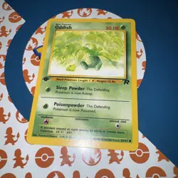 Pokemon: First Edition Oddish - 63/82 - Team Rocket (TR) - Image 1