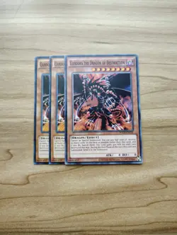 Yu-Gi-Oh! - Gandora The Dragon Of Destruction 3X - Complete Playset Of Commons - Image 1