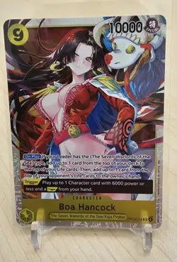 Boa Hancock - OP14-112 SR The Azure Sea's Seven Foil Super Rare NM One Piece TCG - Image 1