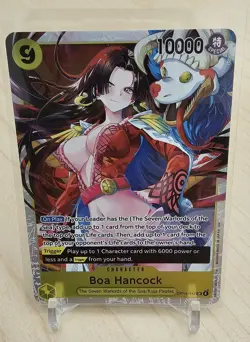 Boa Hancock - OP14-112 SR The Azure Sea's Seven Foil Super Rare NM One Piece TCG - Image 3