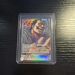 One Piece TCG Crocodile Alt Art Leader OP14-079 The Azure Sea’s Seven English - Image 1